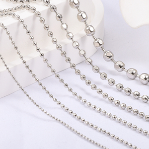 Bán buôn giá Vòng Hexagon thiết kế thép không gỉ hạt chuỗi không thấm nước không gây dị ứng đồ trang sức phát hiện & thành phần - Product Image 6