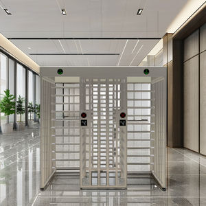 Personnalisation d'usine 304ss Rfid tourniquet Double porte étanche pleine hauteur tourniquet avec reconnaissance faciale pour le chemin de fer - Product Image 4