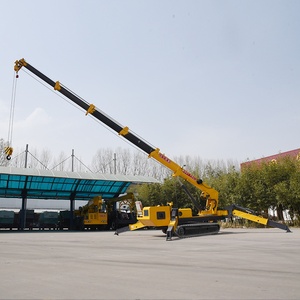 New 3 tấn 5 tấn 8 tấn 10 tấn cần cẩu xây dựng Mini <span class=keywords><strong>Crawler</strong></span> Spider <span class=keywords><strong>Crane</strong></span> với điều khiển từ xa - Product Image 5