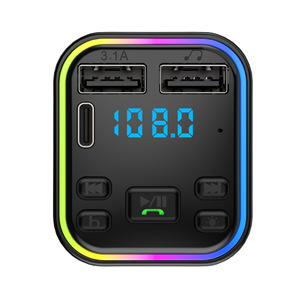 Reproductor de MP3 para coche X8 BT5.0, cargador rápido USB Dual, transmisor FM, receptor de llamadas manos libres, Audio Estéreo Portátil Compatible con TFCard - Product Image 2