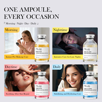 Ampoule de soin de la peau professionnelle, sérum au collagène, acide kojique, PDRN, peptide de cuivre, réparateur, éclaircissant, apaisant, sérum pour le visage en ampoule