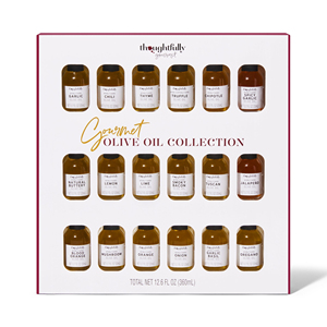 Coffret <span class=keywords><strong>Cadeau</strong></span> d'Huile d'Olive Personnalisé OEM avec Impression Numérique UV, 18 Bouteilles, 360 ml au Total, Saveurs Variées Pressées à Froid <span class=keywords><strong>pour</strong></span> la Saison - Product Image 5