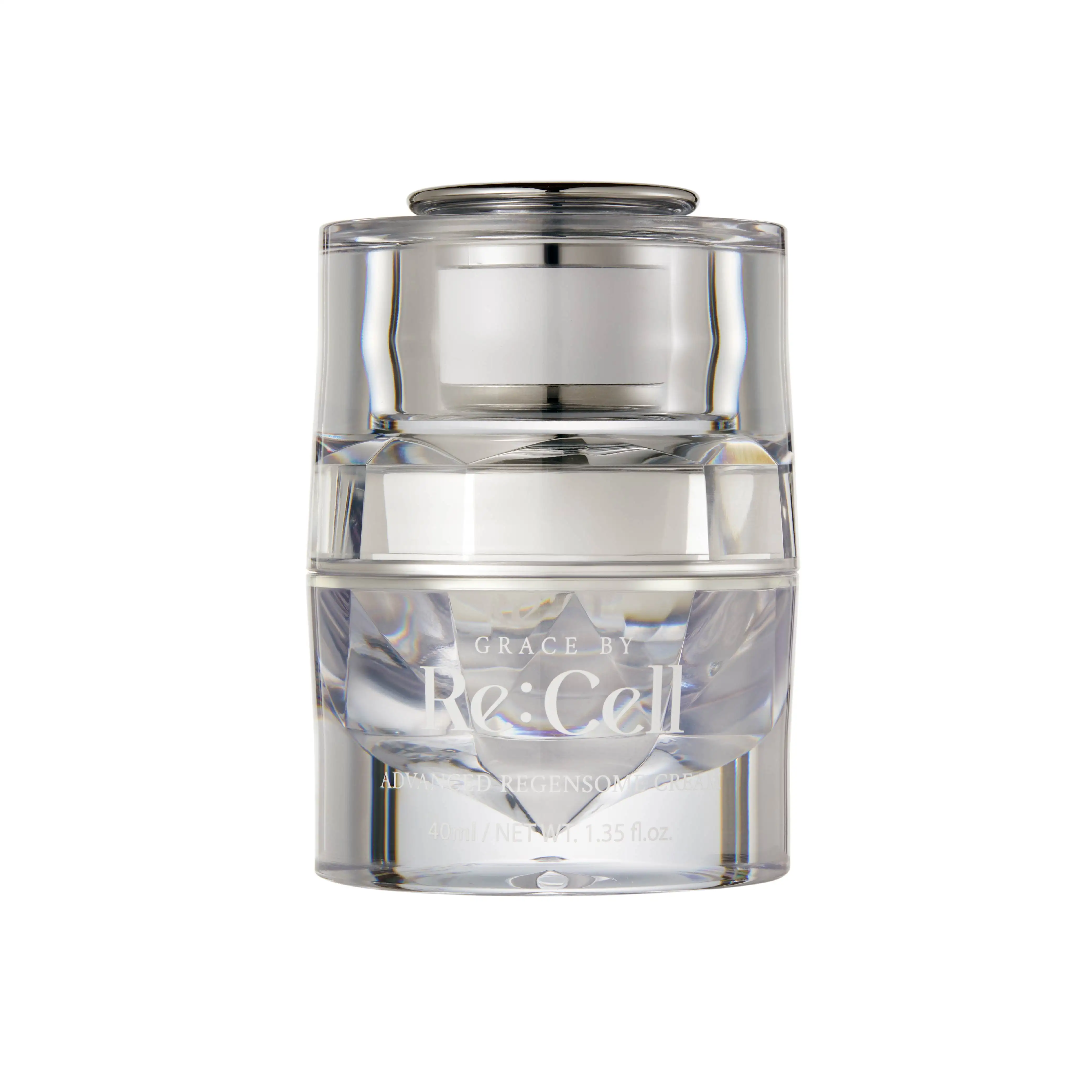 Korean Skincare Grace By Re:cell Regular Size Advanced Regensome Cream Device For Female For Anti-Aging