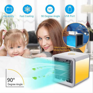 Portable USB Air <b>Cooler</b> Fan <b>Mini</b> Evaporative <b>Cooler</b> 750ml Capacity Touch Control For Home Office Use - Product Image 1