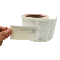 Mini-étiquette RFID 860-960 MHz en papier couché, passive, pour bijoux, étiquettes UHF autocollantes étanches pour articles de luxe