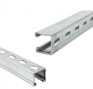 เหล็กชุบสังกะสีแบบจุ่มร้อนรูปตัวซีสำหรับติดตั้งแผงโซลาร์เซลล์ - Product Image 2