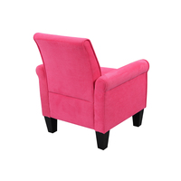 Vente en gros pas cher fauteuil style nordique Fourniture directe d'usine fauteuil 1 siège pour salle à manger hôtel appartement