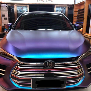 Caméléon Mat Diamant Perle Violet Charme Bleu Wrap Voiture Véhicule Corps Vinyle <span class=keywords><strong>Film</strong></span> Autocollant - Product Image 2