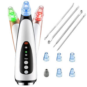 Electric Black Head Acne Removal Pore Grease <strong>Control</strong> Pore Refining Vacuum Blackhead Remover with Hot Massage - Product Image 1