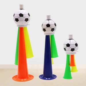 Corneta de Plástico Personalizada Tipo Vuvuzela, Estilo Retro, Portátil, Pequeña, Ideal para Regalos, Artículos de Animación para Fútbol, Deportes, Conciertos - Product Image 6