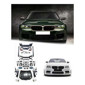 Kit de carrosserie automobile OUYE pour BMW Série 5 F10 (ancien modèle vers nouveau) – Pare-chocs <span class=keywords><strong>avant</strong></span> et arrière, lèvre de pare-chocs, conversion complète au style G30 LCI M5 - Product Image 1
