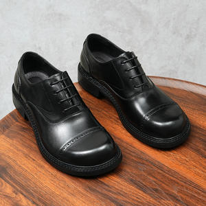 Mocasines Casuales de Negocios de Alta Gama, Nuevo Estilo, Hechos de Cuero Genuino con Superficie Lisa y Textura Suave, Perfectos para Hombres - Product Image 3