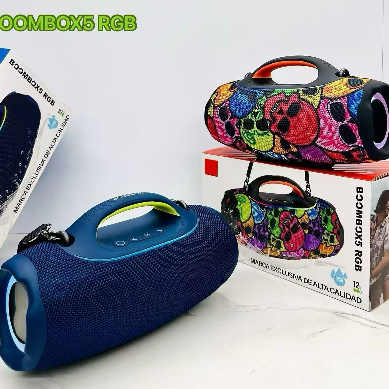 BOOMBOX5 RGB Wireless  Speaker War God Series, Handheld Outdoor Portable Bass Speaker · image 5