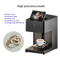 Yaomatec imprimante alimentaire entièrement automatique à grande vitesse café Latte gâteau Macaron logo motif imprimante 3D avec cartouche d'encre comestible