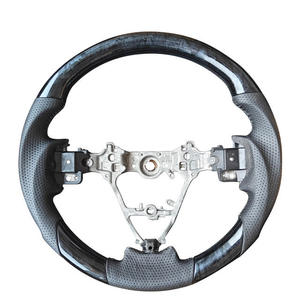 Volantes Deportivos Personalizados de Madera para Automóviles, Compatibles con Toyota ISIS 10, AURIS Serie 180, RAV4 2013, <span class=keywords><strong>Corolla</strong></span> 2014 2015, Scion <span class=keywords><strong>IM</strong></span> 2017 2018 - Product Image 1