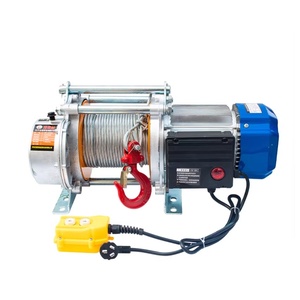 Winch Listrik dengan Remote Control, <span class=keywords><strong>Hoist</strong></span> Listrik 500-1000KG 220V 380V untuk Konstruksi - Product Image 1