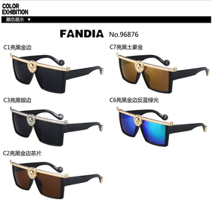96876 Unique Sunglasses <strong>Ladies</strong> Men Women Lion Head Celebrity Sunglasses Unisex Vintage Fashionable UV400 <strong>Sun</strong> <strong>Glasses</strong> - Product Image 4