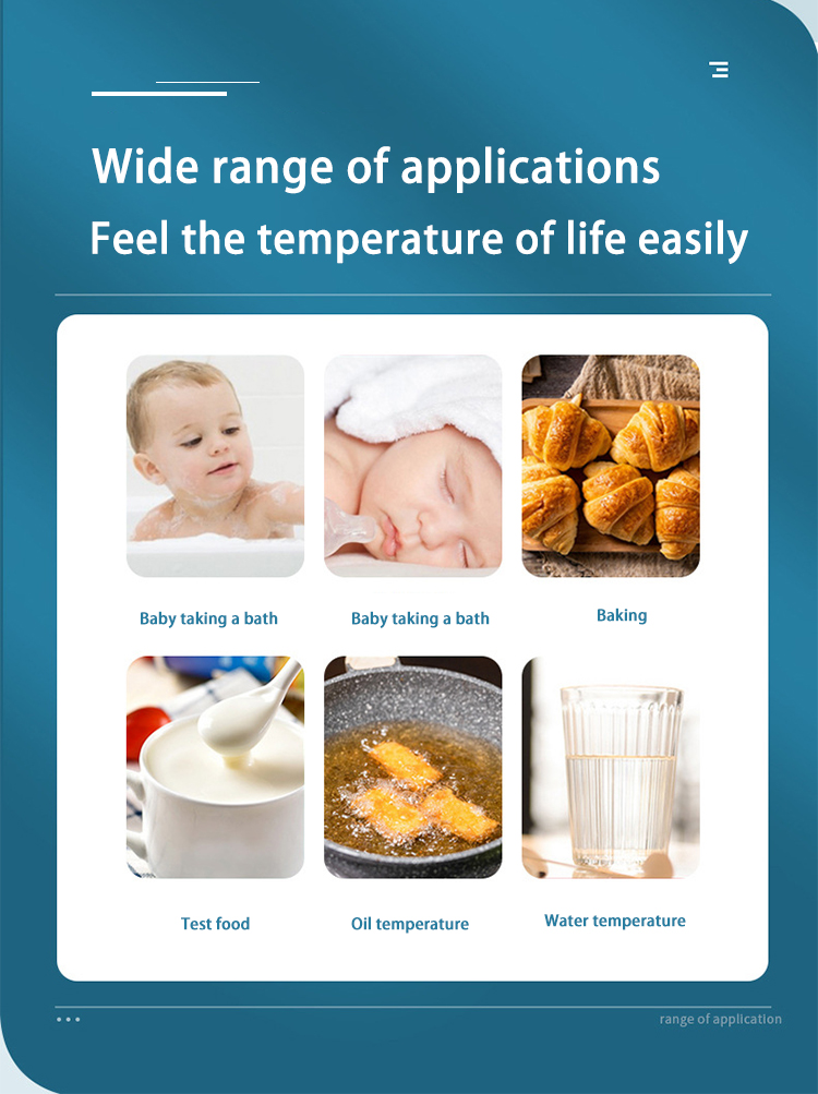 Tp-101 Digital Meat Thermometer Cooking Food Kitchen Bbq Probe Water Milk Oil Liquid Oven Thermometer Digital(图2)