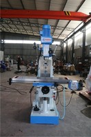 Machine de fraisage et de perçage verticale multifonctionnelle ZX6350C, cône de broche MT4, diamètre de perçage maximal de 50 mm, garantie de 1,5 an