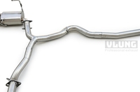 Sistema de Escape Trasero con Válvula Remota de Acero Inoxidable T304 para Subaru Impreza WRX GV GE Sedán 2.5T 2007-2014, Tubo de Alto Rendimiento