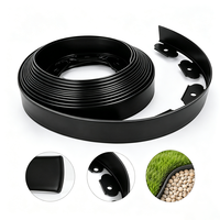Bordure de jardin en plastique flexible de haute qualité, prix de gros Taurus, bordure de pelouse en plastique vert, installation sans creuser