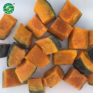 Dés de citrouille surgelés IQF de qualité supérieure en gros pour la production de purée alimentaire – Ingrédients naturels riches en nutriments - Product Image 2