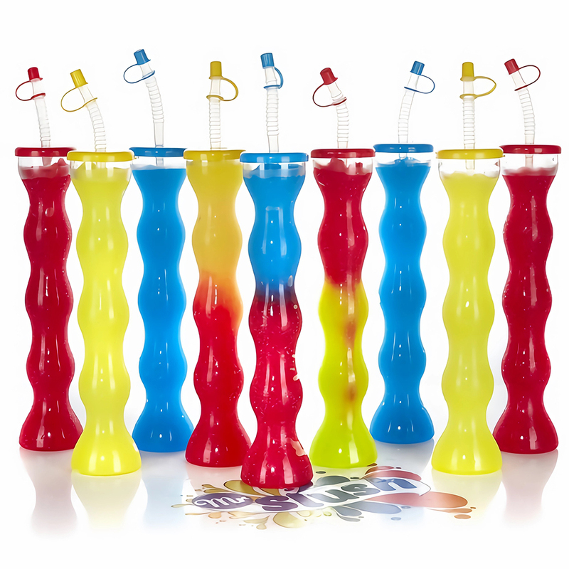16oz 450ml Bubble Plastic Ice Cold