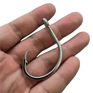 Extra Strong 16/0 Saltwater Stainless Steel Circle Fishing Hooks