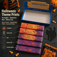 Cadeaux de fête d'Halloween : Bâtonnets Squishy au beurre, jouets à presser à remontée lente, jouets sensoriels anti-stress pour adultes, pour remplir les sacs de bonbons ou de farces