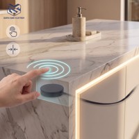 Interrupteurs tactiles intelligents 12V/24V 5A avec variateur d'intensité pour le contrôle de l'éclairage domestique, les meubles de bureau et les armoires de cuisine