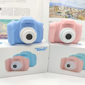 Fotocamera fotografica digitale all'ingrosso da 2 pollici ricaricabile per bambini Mini fotocamera digitale giocattoli fotocamere per bambini