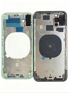 Coque arrière en verre pour <span class=keywords><strong>batterie</strong></span> pour <span class=keywords><strong>iPhone</strong></span> 11 Pro Max Compatible avec <span class=keywords><strong>iPhone</strong></span> 11 - Product Image 4