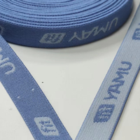 Bande élastique en nylon doux et respirant, double face, jacquard, pour ceintures de sport, lingerie, bretelles et sous-vêtements