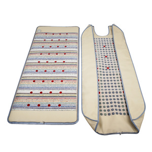 자수정 사우나 랩 바이오 포톤 빛 치료 매트 Schuhmann 공명 7.83HZ 매트 천연 차크라 치유 돌 매트 - Product Image 1