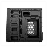 Boîtiers d'ordinateur de jeu de taille moyenne en gros pour usine, compatibles MicroATX, 4 emplacements d'extension, ajustement universel