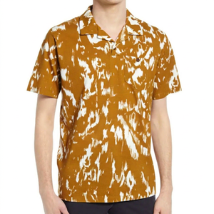 Camisa de Golf para Hombre, Diseño Personalizado al por Mayor, de Alta Calidad, Transpirable, Tejido Sólido Estampado, de Secado Rápido para Verano - Product Image 1