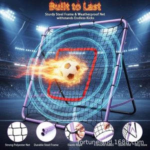 But de football réglable pour enfants et adolescents, équipement d'entraînement multisports toutes saisons - Product Image 3