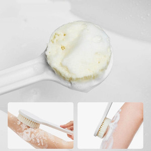 Bajo MOQ baño exfoliante de espalda masaje fácil de <span class=keywords><strong>limpiar</strong></span> herramienta cepillo mango largo pelo suave que no deja marcas mango largo cepillo de baño de nailon - Product Image 6
