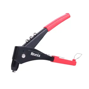 Ronix, herramientas manuales de pintura de mampostería, pistola de remache manual de 8 ", aleación de aluminio y acero, 1606, 2,4, 3,2mm, 4,0mm, 4,8mm,