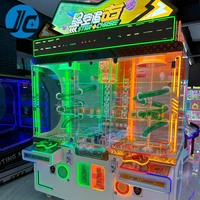 Machine de jeu d'arcade de loterie à tickets, type grue de capture d'étoiles, pour parc d'attractions, multi-joueurs, avec garantie d'un an