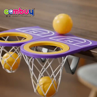 Jeu de tir interactif de table d'intérieur avec balles roulantes de tennis de table, jouets de table