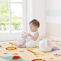 Tapis de jeu doux pour bébés, 2021, en peluche pour nouveau-né, à feuilles, tapis rampant doux pour enfants