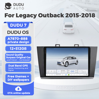 DUDUAUTO para Subaru Legacy Outback 2015-2018, Sistema Multimedia Android Modificado para Auto, Bluetooth, Navegación, Carplay, Pantalla de Visión Trasera