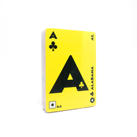 Cartes à jouer personnalisées Jumbo Index à quatre coins, poker, en plastique/papier, taille 58x88mm, certifiées EN71