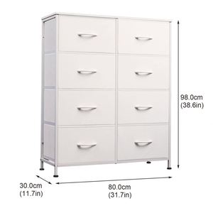 Stainless Steel Bedliving Room <b>Cabinet</b> Fabric Dresser Modern High Quality Bedroom Furniture - Product Image 3