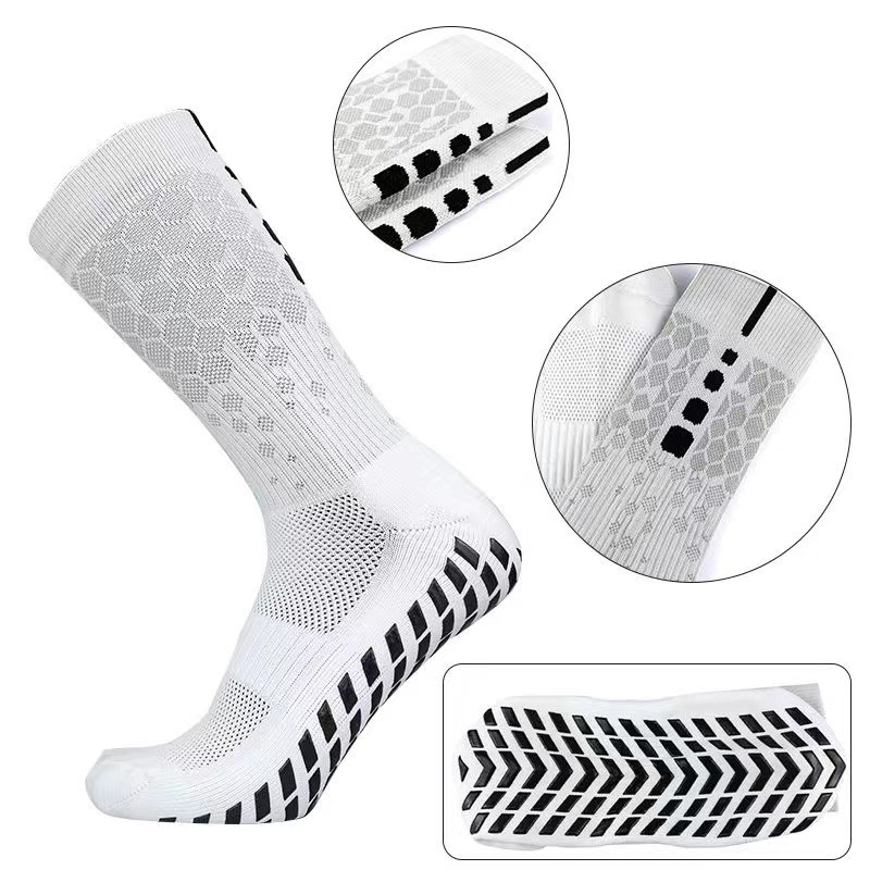 White mesh socks