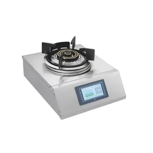 220V/50Hz Kommerzieller automatischer Brenner 100W Gas koch Wok Herd Hotel Küche Intelligenter Rotations kocher