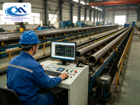 Sistema de Prueba Combinado por Ultrasonido y Corrientes de Foucault XINGYAO |   Alambre de tubo para pruebas no destructivas (NDT) |   Carga y Clasificación Automática