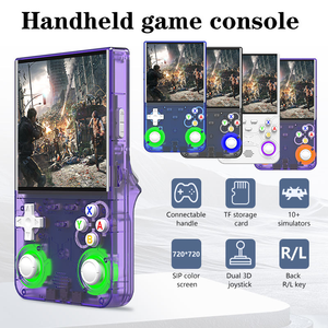 Superventas R36 Ultra Linux System <span class=keywords><strong>Portable</strong></span> Pocket Gameboy 64GB 128GB 10000 + Reproductor de juegos Consola de videojuegos portátil - Product Image 2