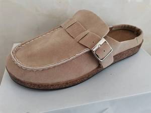 Pantuflas Acolchadas para Mujer, Sandalias Planas Casuales Clásicas Vintage de Moda para Chicas, Zapatos Tipo Mules de Lona para Uso en Interiores y Exteriores - Product Image 6